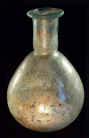 Roman glass perfume bottle 