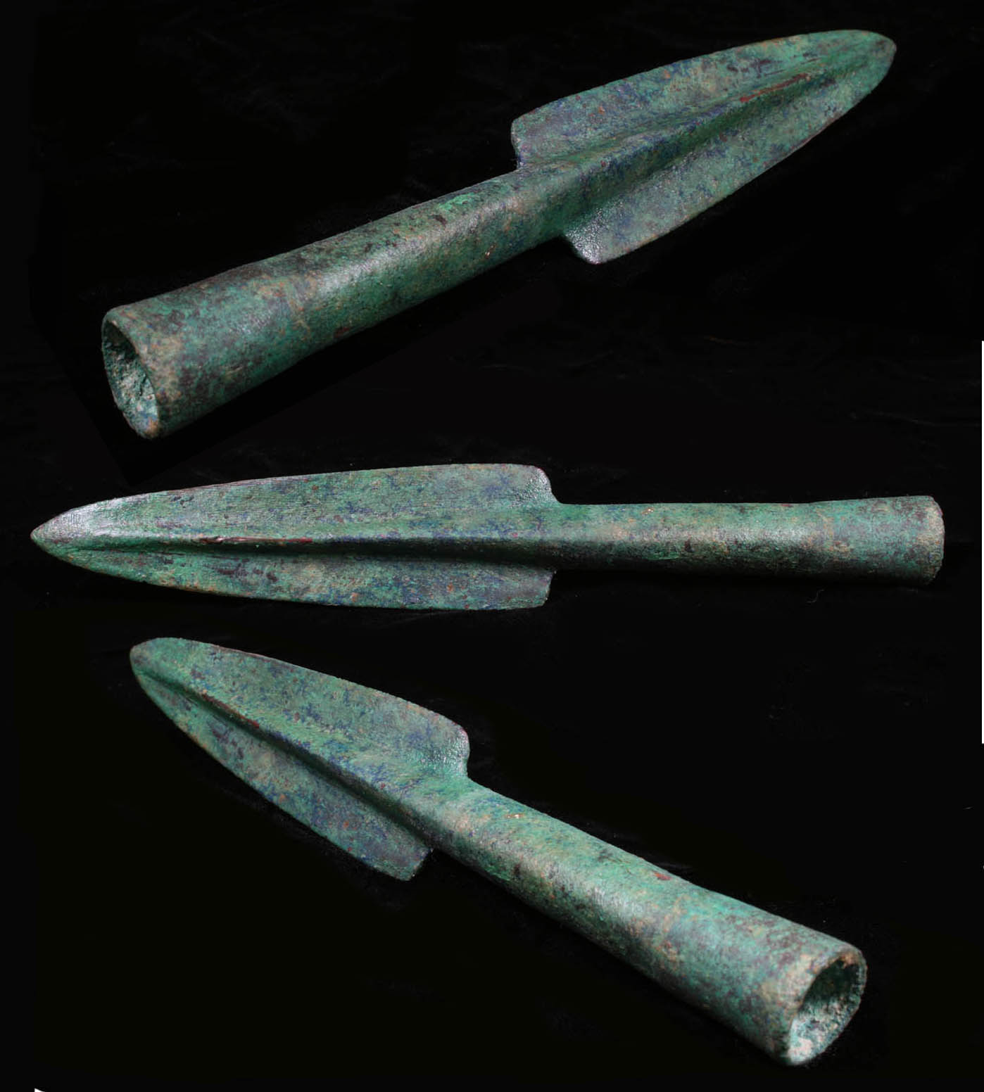 5 Iron Age Bura Culture Spear Points framed spears arrowheads arrows Africa OLD!