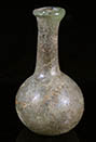 Ancient Roman clear glass container 
