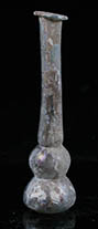 Roman glass perfume bottle "unguentarium" from Syro-Palestinian region