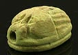 ancient egyptian faience scaraboid