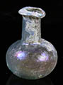 Ancient Roman miniature glass lacrimarium "tear-container"