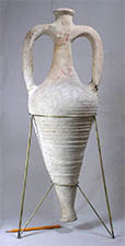 Ancient Roman transport amphora with dipinto 1401